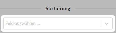 Sortieren & Gruppieren